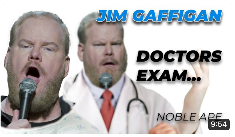 Load video: Jim Gaffigan Colonoscopy Joke
