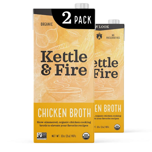 Kettle and Fire Chicken Broth